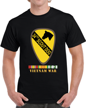 Load image into Gallery viewer, 34th Scout Dog Platoon W Vn Svc Wo Txt X 300 T Shirt
