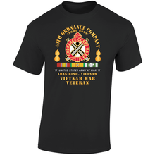 Load image into Gallery viewer, 40th Ordnance Company - Ord Emblem - Ammo Boys - Long Binh, Vietnam Vet W Vn Svc  T Shirt
