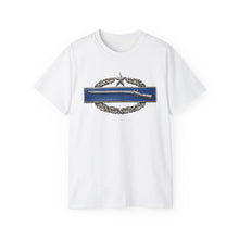 Load image into Gallery viewer, Unisex Ultra Cotton Tee - Army - Combat Infantryman Badge - No Txt - 2nd Award - 3D X 300
