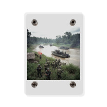 Load image into Gallery viewer, Acrylic Wall Art Panel - MRF - 9th Infantry in the Mekong - Vietnam
