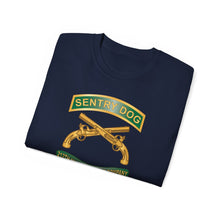 Load image into Gallery viewer, Unisex Ultra Cotton Tee - Army - Sentry Dog - 212th Military Police Company w Br - Ribbon Vietnam War Veteran w VN SVC X 300
