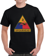 Load image into Gallery viewer, Ssi - 3rd Armored Division W Name Tape X 300 T Shirt
