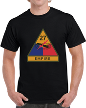 Load image into Gallery viewer, Ssi - 27th Armored Division W Name Tape X 300 T Shirt
