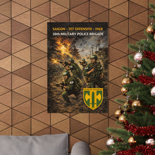 Load image into Gallery viewer, Matte Poster - Saigon Tet - 1968 - 18th Military Police Brigade

