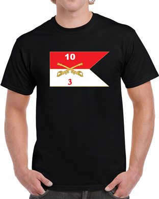 3rd Squadron - 10th Cavalry Guidon X 300 T Shirt