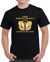 Load image into Gallery viewer, Army - Chief Warrant Officer - Cw05 - Flat - Eagle And Bar X 300 T Shirt
