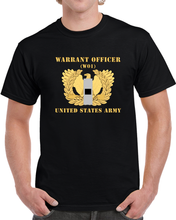 Load image into Gallery viewer, Army - Warrant Officer - W01 - Flat - Eagle And Bar X 300 T Shirt
