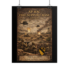 Load image into Gallery viewer, Rolled Posters - Ap Bac fire support base, 1969-1970
