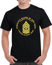 Load image into Gallery viewer, Army - Sergeant Major Of The Army - Sma - Combat Veteran - Flat X 300 T Shirt
