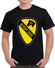 Load image into Gallery viewer, Army - 25th Scout Dog Platoon 1st Cav Wo Txt T Shirt
