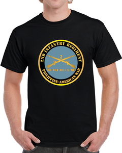 Army - 2nd  Infantry Regiment Branch - Do Not Touch Me -  Philippine–american War X 300 T Shirt