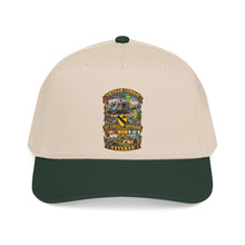 Load image into Gallery viewer, Mid Profile Baseball Cap - Army - Vietnam Combat Cavalry Veteran w 1st Cav Div SSI  Big Helo - 3D - Enhanced

