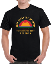 Load image into Gallery viewer, Army - Ssi - 41st Infantry Division - Sunsetters - Us Army Veteran X 300 T Shirt
