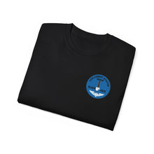 Load image into Gallery viewer, Unisex Ultra Cotton Tee - Vietnam Combat Aviation Vet w Air Crew Badges - 12th Combat Aviation Group - Black Jack - Sgt Howard Meyers - 1968-1969 SVC X 300
