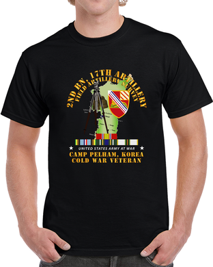 Army - 2bn, 17th Fa - Fa Survey W Korea Def Afem Cold Svc T Shirt