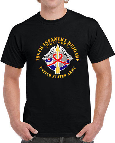 Army - 196th Infantry Brigade - Chargers - Dui  X 300 T Shirt
