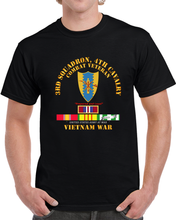 Load image into Gallery viewer, Army - 3rd Squadron 4th Cav- Vietnam War W VN SVC Plus T Shirt
