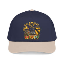 Load image into Gallery viewer, Mid Profile Baseball Cap - Army - 8th Cavalry (Air Cav) - 1st Cav Division w VN SVC - 3D - Enhanced
