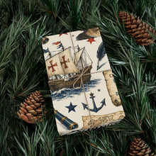 Load image into Gallery viewer, Gift Wrap Paper — Columbus Day
