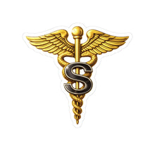 Load image into Gallery viewer, Kiss-Cut Stickers - Army Medical Specialist Corps Branch Insignia - 3D - Enhanced
