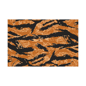 Gift Wrap Papers - Vietnam Tiger Stripe Orange X 300