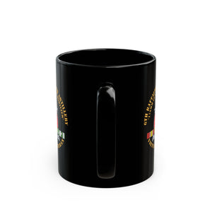 Black Mug (11oz, 15oz) - 6th Battalion, 14th Artillery Regiment - DUI - VN SVC BAR - Top X 300