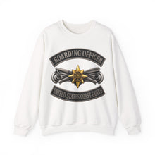 Load image into Gallery viewer, Crewneck Sweatshirt - USCG - Boarding Officer w txt - 3D - Enhanced
