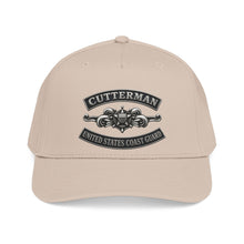 Load image into Gallery viewer, Mid Profile Baseball Cap - USCG - Cutterman - Enlisted w txt - 3D - Enhanced
