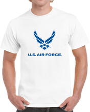 Load image into Gallery viewer, USAF Logo, TM Txt - U S Air Force X 300 T Shirt
