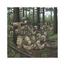 Load image into Gallery viewer, Indoor and Outdoor Silk Posters - Special Forces training at McKall
