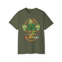 Load image into Gallery viewer, Unisex Ultra Cotton Tee - Army - Vietnam Combat Veteran w 212th Military Police Company - 18th MP Bde SSI - VN SVC X 300
