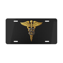 Load image into Gallery viewer, License Plate - Army Medical Specialist Corps Branch Insignia - 3D - Enhanced
