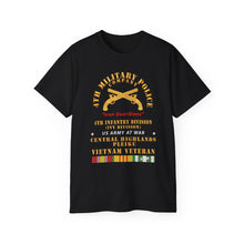 Load image into Gallery viewer, Unisex Ultra Cotton Tee - Army - 4th Military Police Co, - Iron Guardians - 4th Infantry Div - Vietnam Veteran w VN Service X 300
