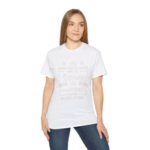 Load image into Gallery viewer, Unisex Ultra Cotton Tee - Déesse multitâche en typographie rose - white texts
