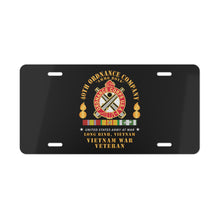 Load image into Gallery viewer, License Plate - 40th Ordnance Company - ORD Emblem - Ammo Boys - Long Binh, Vietnam Vet w VN SVC X 300
