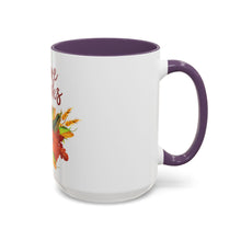 Load image into Gallery viewer, Accent Coffee Mug - Thanksgiving - Give Thanks
