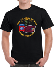 Load image into Gallery viewer, Army - 82nd Airborne Div - Beret - Mass Tac - Maroon  - 3rd Bn 82nd Avn Regt T Shirt
