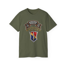 Load image into Gallery viewer, Unisex Ultra Cotton Tee - SSI - Vietnam - C Co 75th Ranger - 1st FF - E-20 Inf - 3D X 300

