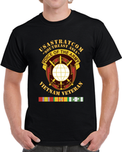Load image into Gallery viewer, Army - USASTRATCOM W VSVC Ribbons - SE Asia X 300 T Shirt
