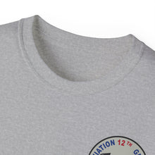 Load image into Gallery viewer, Unisex Ultra Cotton Tee - Vietnam Combat Aviation Vet w Air Crew Badges - 12th Aviation Group - Vietnam - SSI - Sgt Howard Meyers - 1968-1969 SVC X 300
