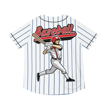 Load image into Gallery viewer, Men&#39;s Baseball Jersey (AOP) - Baseball Fan Jersey
