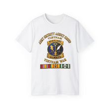 Load image into Gallery viewer, Unisex Ultra Cotton Tee - Army - Army Security Agency Group DUI - w SVC Ribbons - 3D - Enhanced
