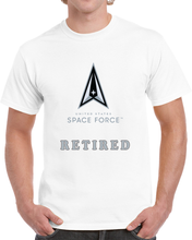 Load image into Gallery viewer, USSF - Space Force - Retired X 300 T Shirt
