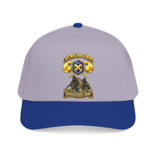 Load image into Gallery viewer, Mid Profile Baseball Cap - Army - Chemical Corps w Scene - 3D - Enhanced
