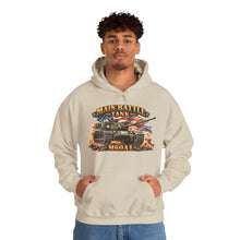 Load image into Gallery viewer, Hoodie – Army - Main Battle Tank - M60A1 w Fire- Right Face - 3D - Enhanced

