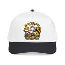 Load image into Gallery viewer, Mid Profile Baseball Cap - Army - 8th Cavalry (Air Cav) - 1st Cav Division w VN SVC - 3D - Enhanced

