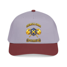 Load image into Gallery viewer, Mid Profile Baseball Cap - Army - Chemical Corps - 3D - Enhanced
