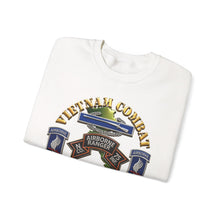 Load image into Gallery viewer, Crewneck Sweatshirt - Army - Vietnam Combat Vet - N Co 75th Infantry (Ranger) - 173rd Airborne Bde SSI - 3D - Enhanced
