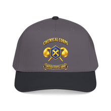 Load image into Gallery viewer, Mid Profile Baseball Cap - Army - Chemical Corps - 3D - Enhanced
