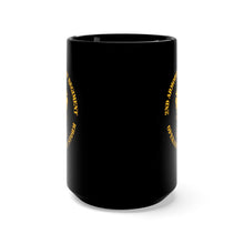 Load image into Gallery viewer, Black Mug 15oz - 2nd Armored Cavalry Regiment DUI - Operation Desert Storm
